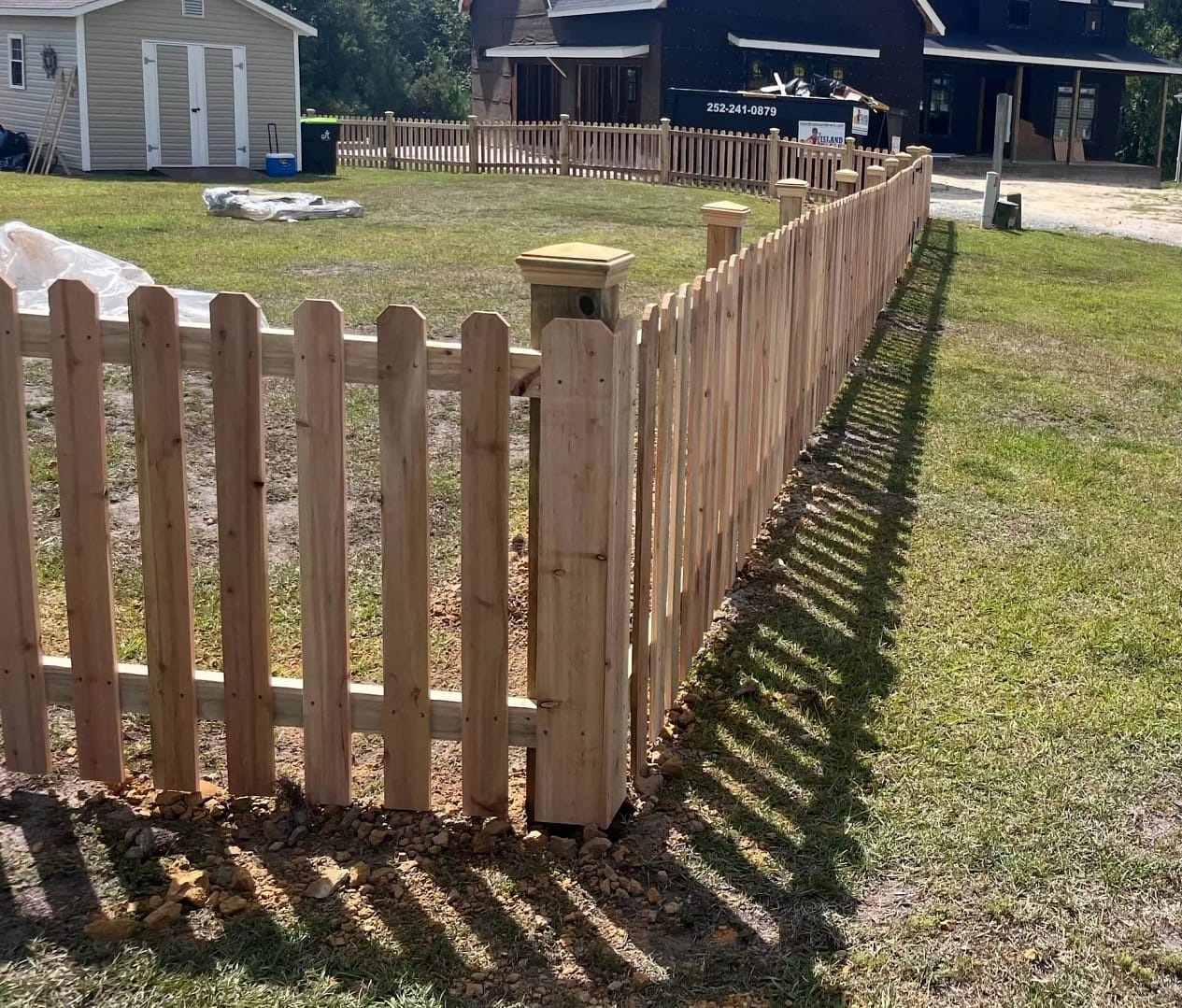 Element Fence Company builds wooden fences that cater to a wide range of aesthetics and security requirements. You'll be proud of the fence we build...together.