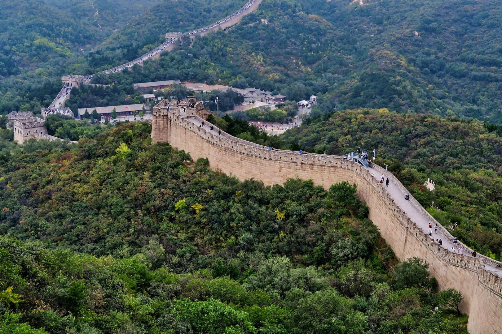 The Great Wall of China protects one of the largest back yards in the world!